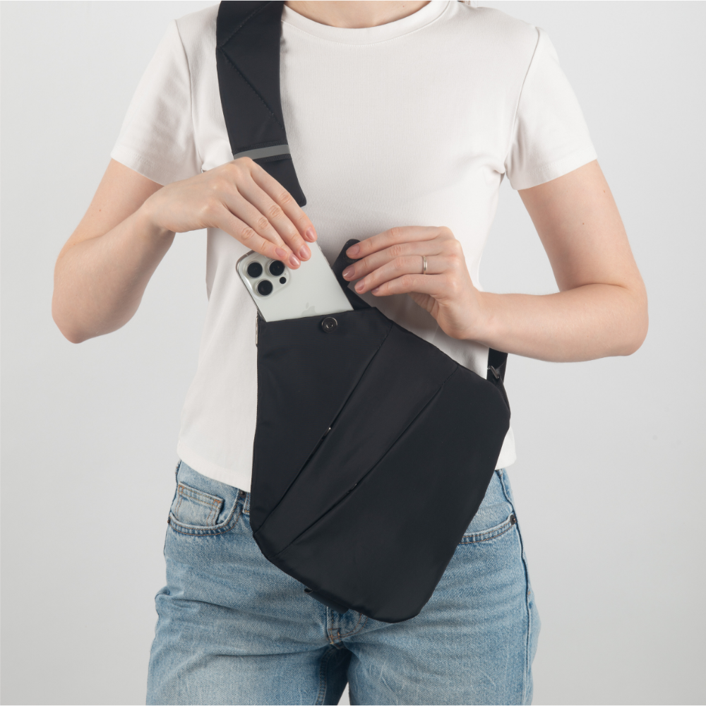 Sahari - Damen Umhängetasche | RFID-Schutz, Wasserabweisend, Schnittfest