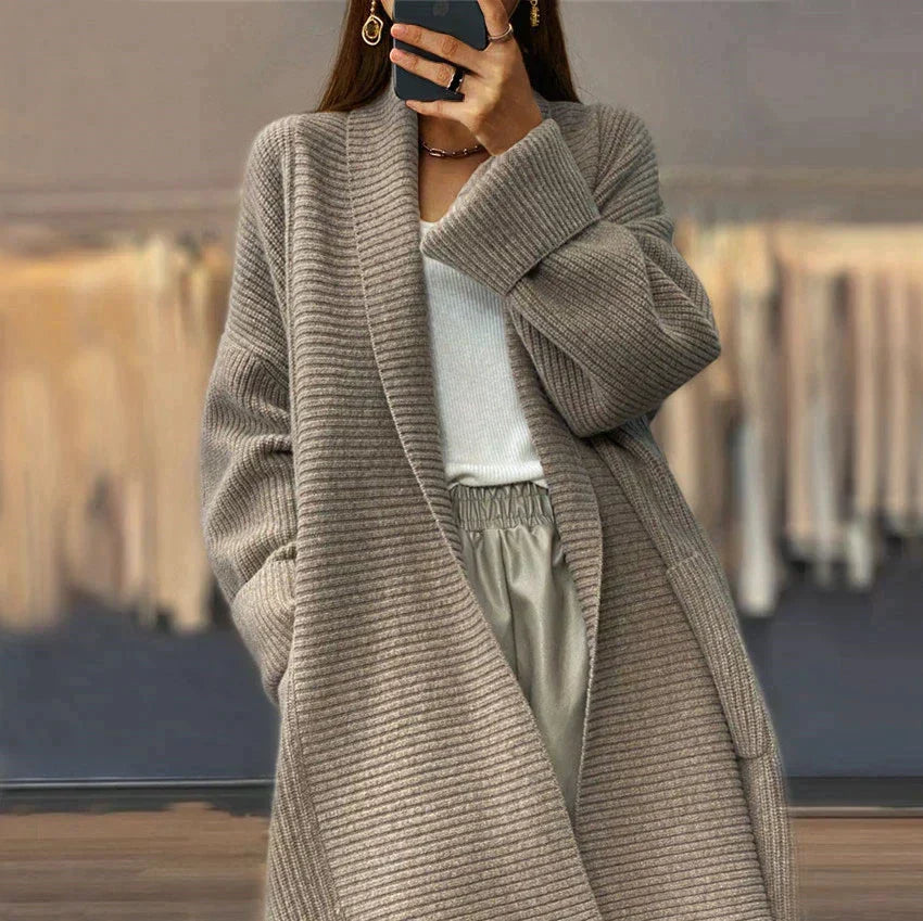 Sahari - Damen Vest | Lang, Weiches Material, Praktische Taschen