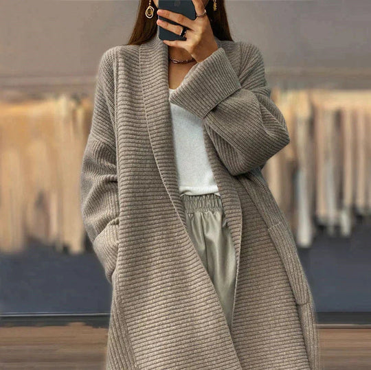 Sahari - Damen Vest | Lang, Weiches Material, Praktische Taschen