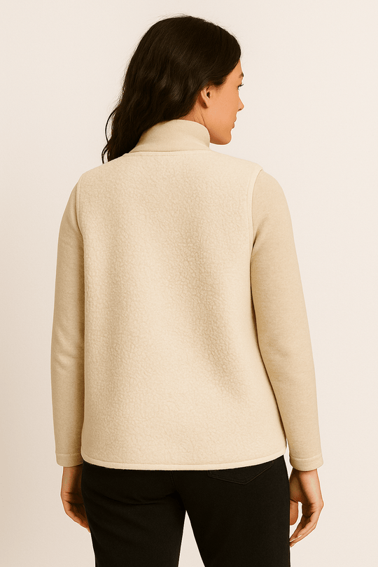 Sahari - Damen Weste | Plüsch, Elegant, Vielseitig