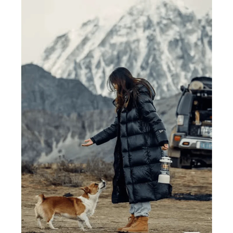 Sahari - Damenjacke | Gewattet, Lange Passform, Warm