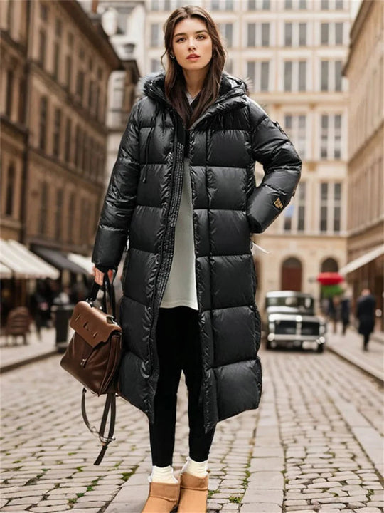 Sahari - Damenjacke | Gewattet, Lange Passform, Warm