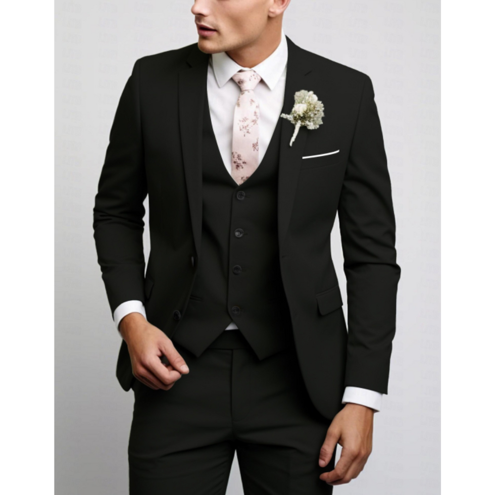 Sahari - Herren Anzug | Slim Fit, Dreiteilig, Modern