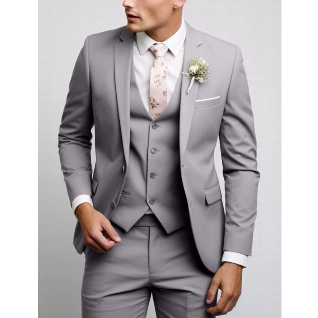 Sahari - Herren Anzug | Slim Fit, Dreiteilig, Modern