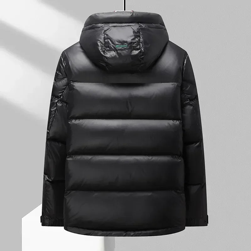Sahari - Herren Daunenjacke | Klassischer Stil, Mit Kapuze, Wintertauglich
