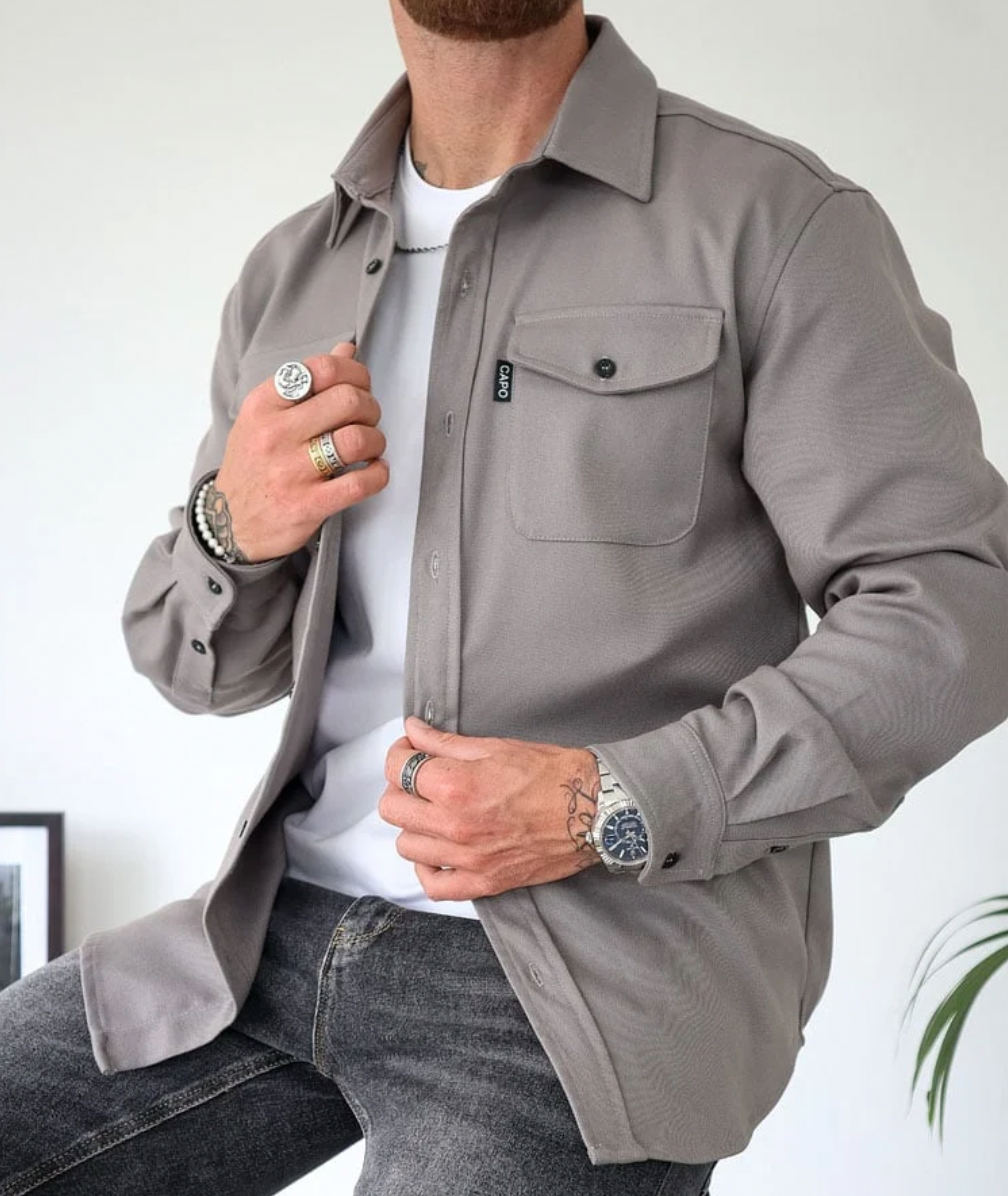 Sahari - Herren Hemd | Modern, Hochwertiges Material, Bequeme Passform
