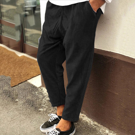 Sahari - Herren Hose | Relaxed Fit, Corduroy, Elastischer Bund