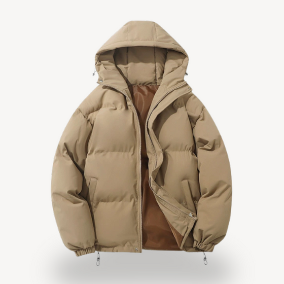 Sahari - Herren Jacke | Isoliert, Pufferdesign, Mit Kapuze