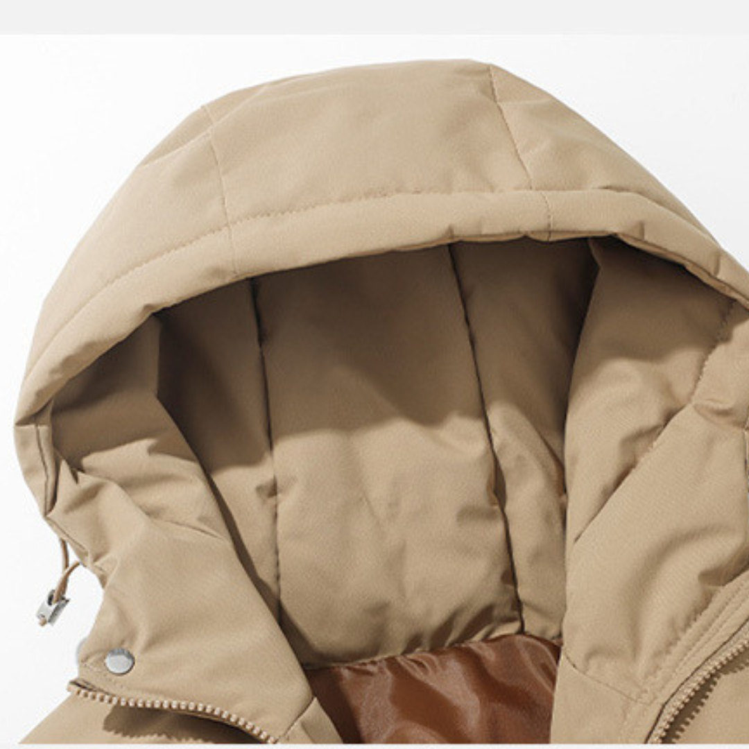 Sahari - Herren Jacke | Isoliert, Pufferdesign, Mit Kapuze