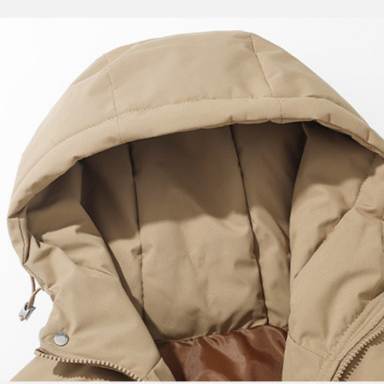 Sahari - Herren Jacke | Isoliert, Pufferdesign, Mit Kapuze
