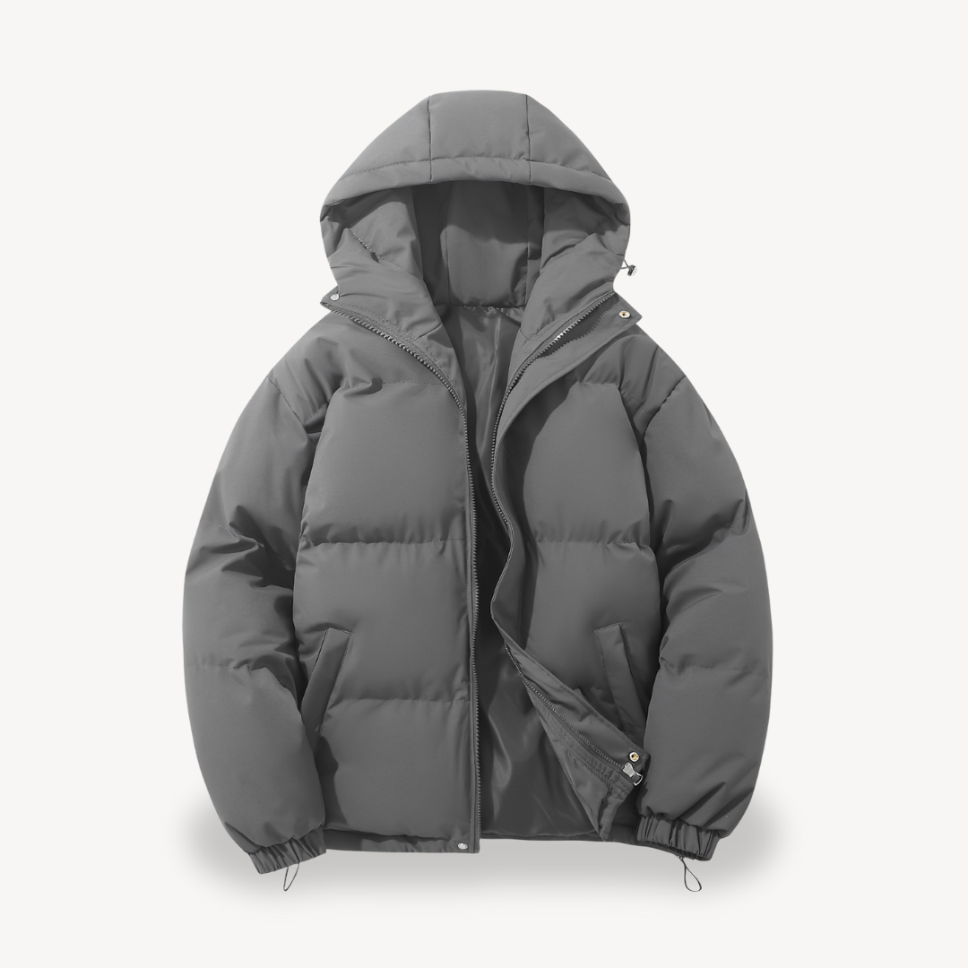 Sahari - Herren Jacke | Isoliert, Pufferdesign, Mit Kapuze
