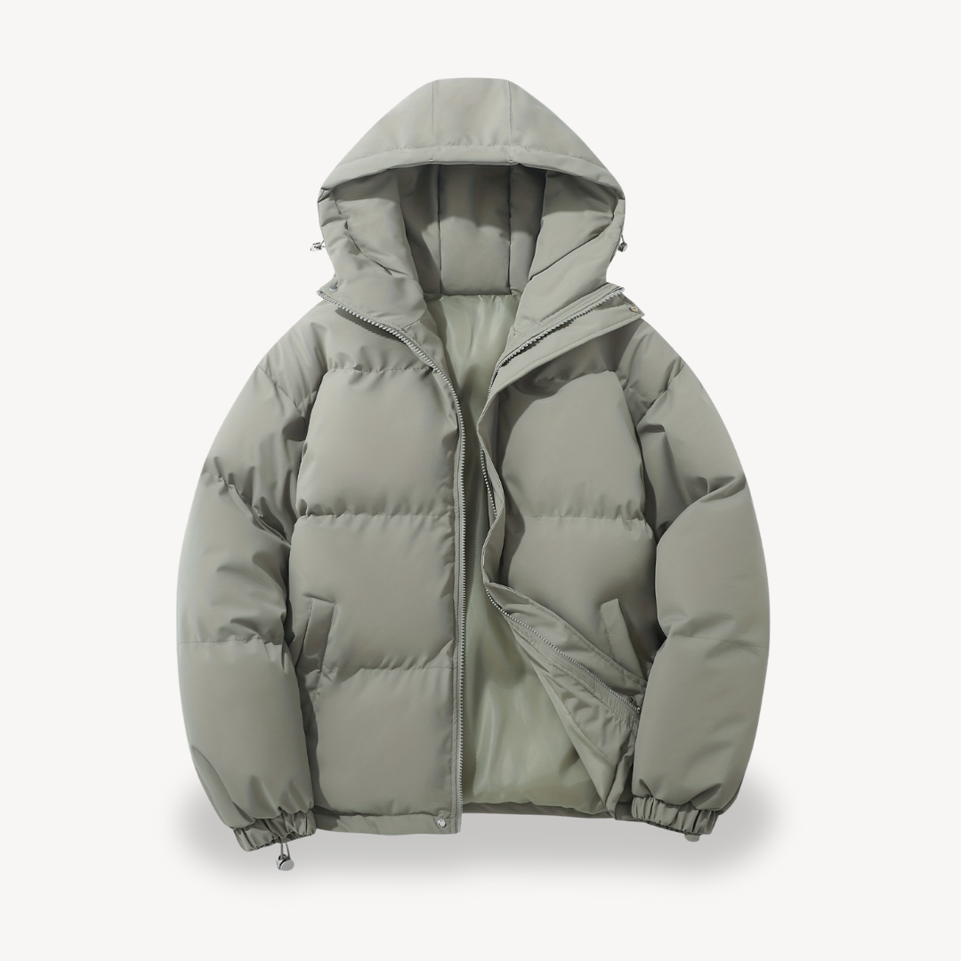 Sahari - Herren Jacke | Isoliert, Pufferdesign, Mit Kapuze