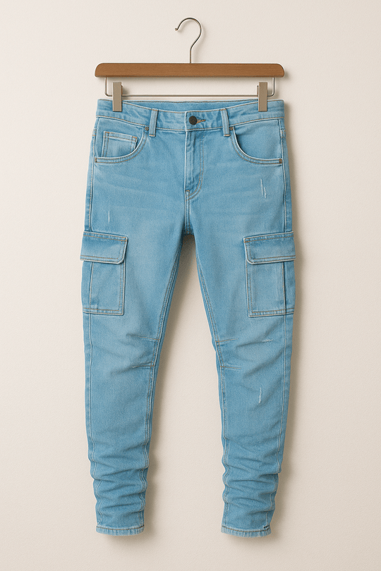 Sahari - Jeans para hombre | Elástico, Corte ajustado, Bolsillos prácticos