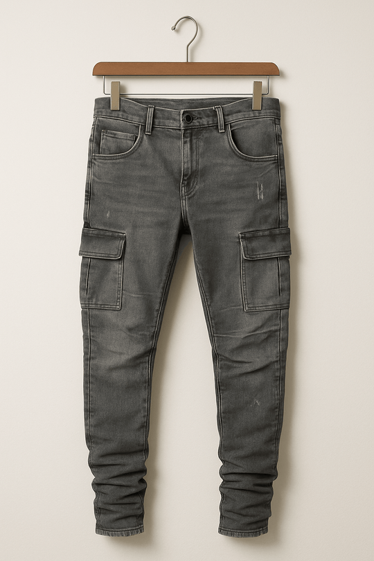 Sahari - Jeans para hombre | Elástico, Corte ajustado, Bolsillos prácticos