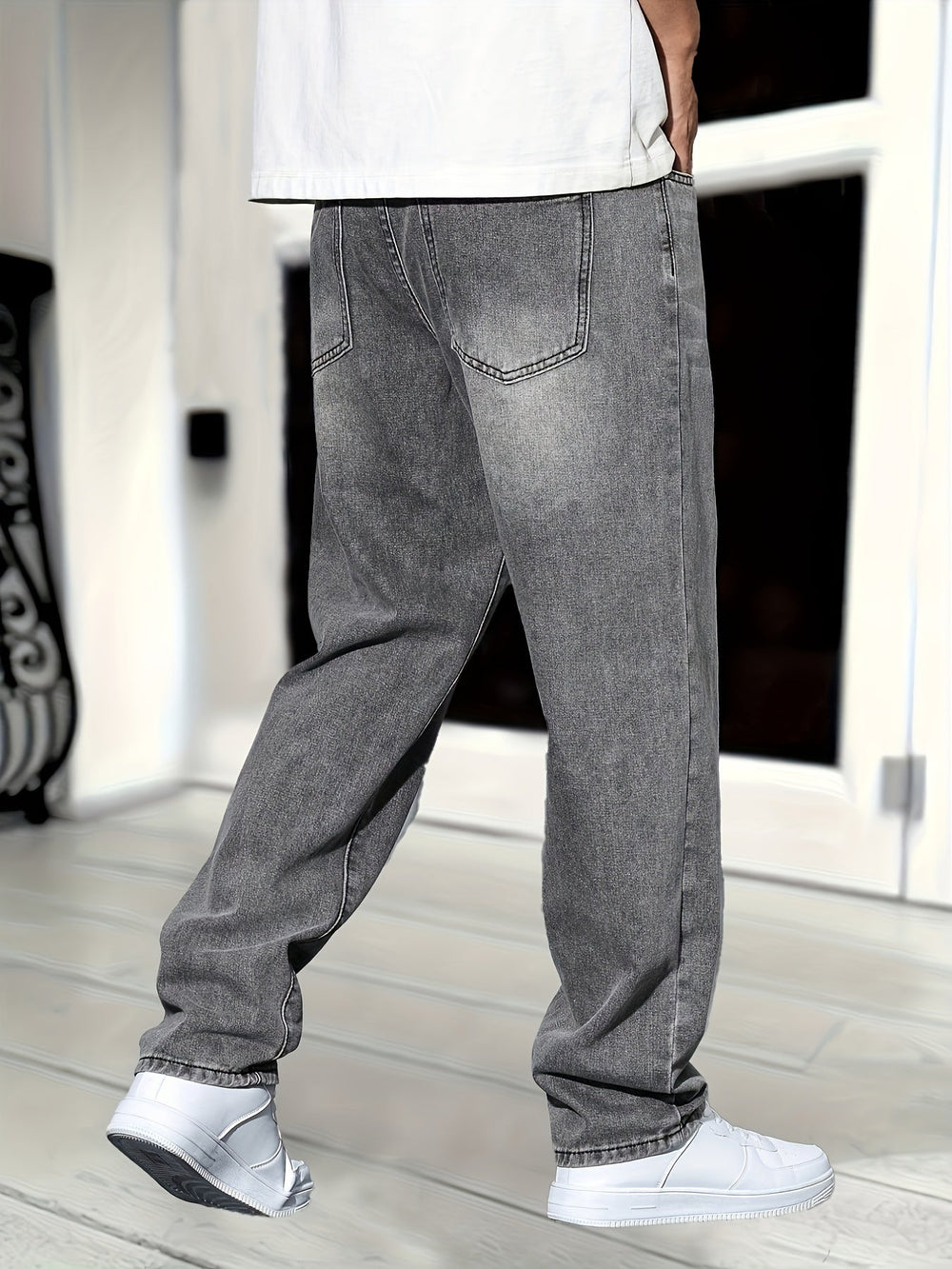 Sahari - Herren Jeans | Rechte Passform, Hochwertiger Denim