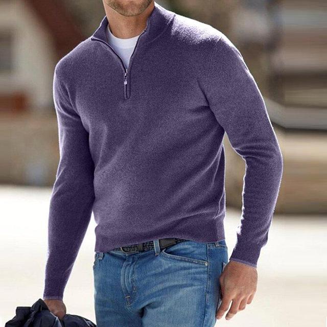 Sahari - Herren Pullover | V-Hals, Baumwollmix, Regular Fit