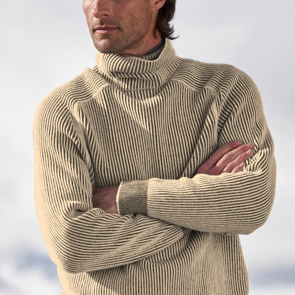 Sahari - Herren Rollkragenpullover | Weiches Material, Zeitloses Design