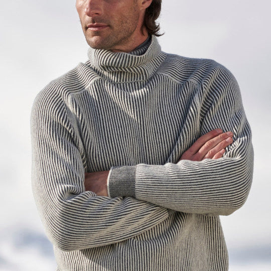Sahari - Herren Rollkragenpullover | Weiches Material, Zeitloses Design