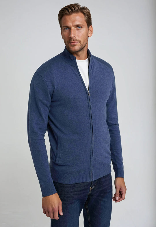 Sahari - Herren Sweatshirt | Vollständiger Reißverschluss, Atmungsaktiv, Modern