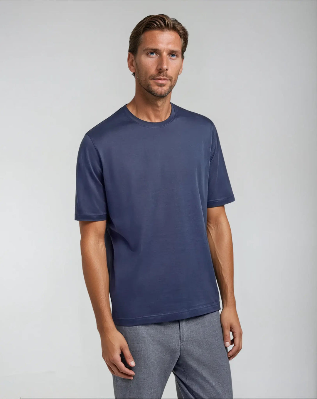 Sahari - Herren T-Shirt | Supima Baumwolle, Minimalistisch
