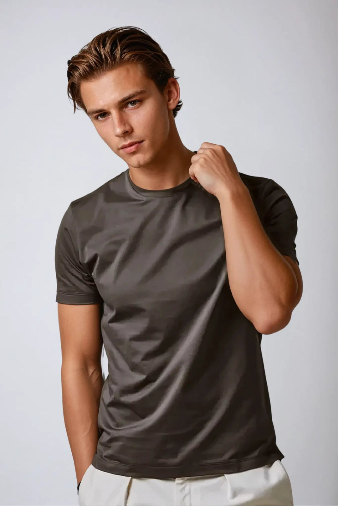 Sahari - Herren T-Shirt | Supima Baumwolle, Minimalistisch