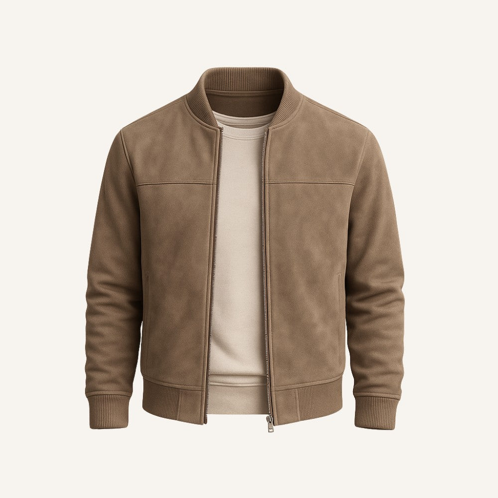 Sahari - Herrenjacke | Zeitloses Design, Wildleder, Hoher Komfort