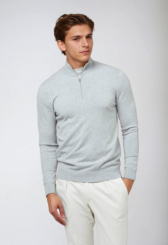 Sahari Herrenpullover | Baumwollmischung, Minimalistisch 0