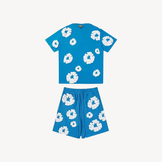 Sahari – Unisex Set mit Blumenprint aus Baumwolle