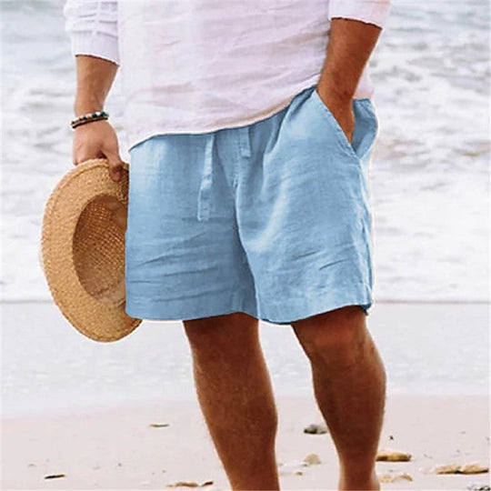 Sahari – Luftige Leinen-Shorts für Herren