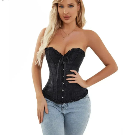 Sahari – Elegantes Korsett mit zarter Spitze