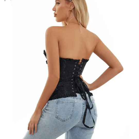 Sahari – Elegantes Korsett mit zarter Spitze